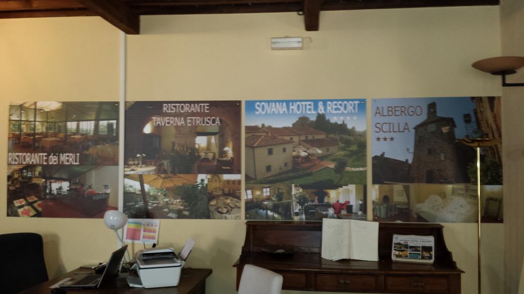 Hotel Scilla Sovana Dış mekan fotoğraf